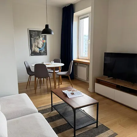 Plac Konstytucji Panorama With Ac * Varsó