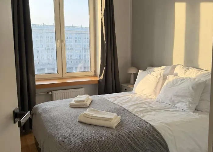 Plac Konstytucji Panorama With Ac Apartman