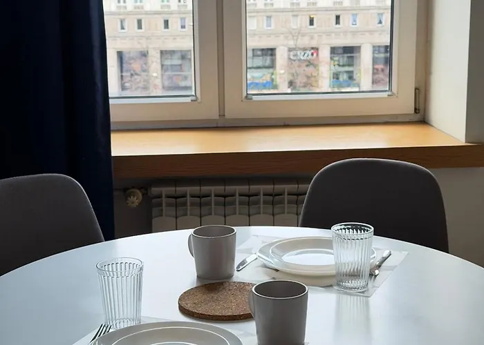 Plac Konstytucji Panorama With Ac * Varsó