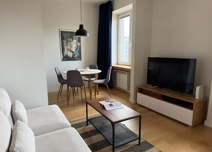 Plac Konstytucji Panorama With Ac * Varšava